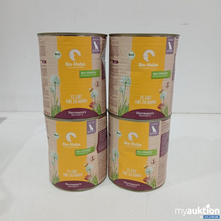 Artikel Nr. 889869 Artikel Nr. 889869: Herrmann's Manufaktur Bio Huhn 800g