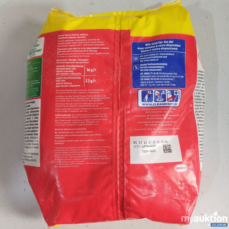Artikel Nr. 981869 Artikel Nr. 981869: Somat Classic Pulver XXL Spülmaschinenpulver, 2kg