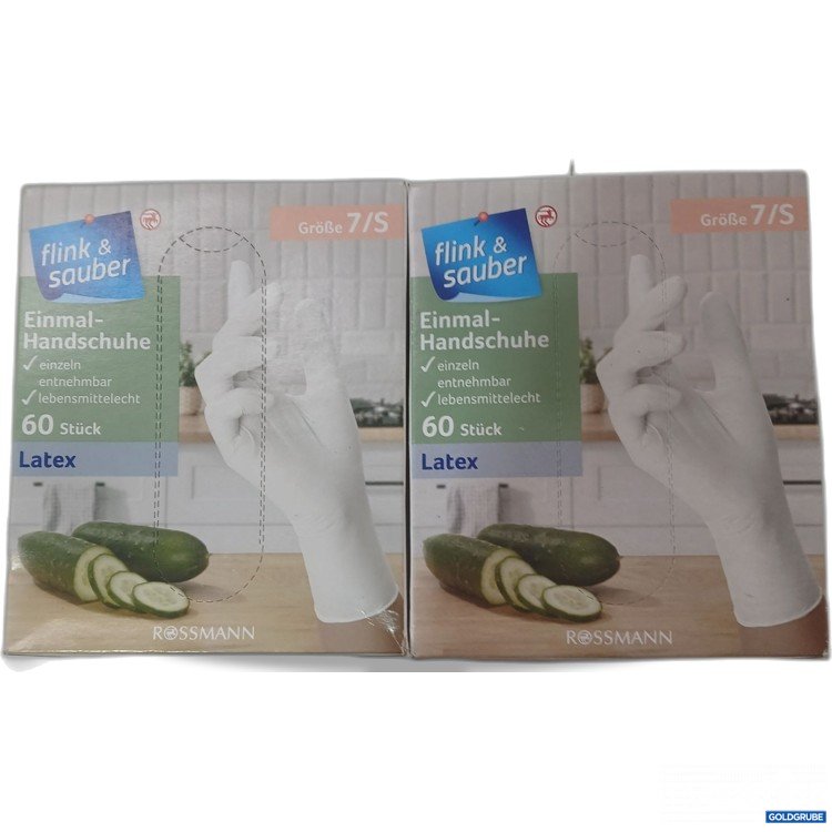 Artikel Nr. 982869 Artikel Nr. 982869: Flink & Sauber Einmal-Handschuhe Größe 7/S 2×60Stk