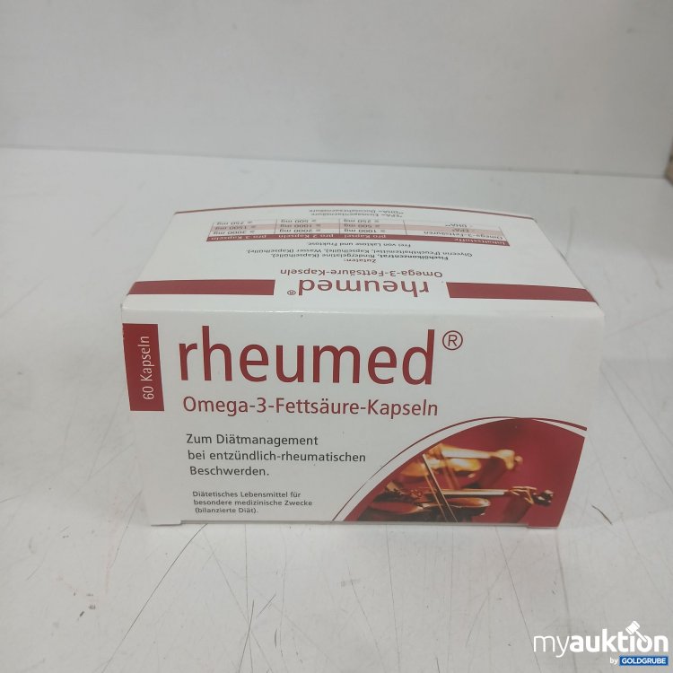 Artikel Nr. 991869: Rheumed Omega 3 Fettsäure Kapseln 60 Kapseln