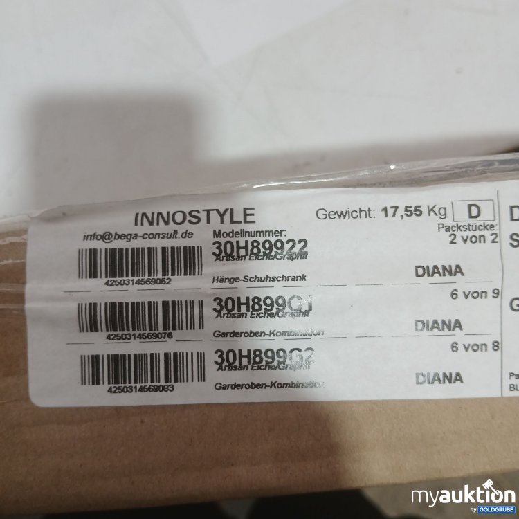 Artikel Nr. 995869: Innostyle Diana Hänge-Schuhschrank Model 30H89922 Paket 2/2