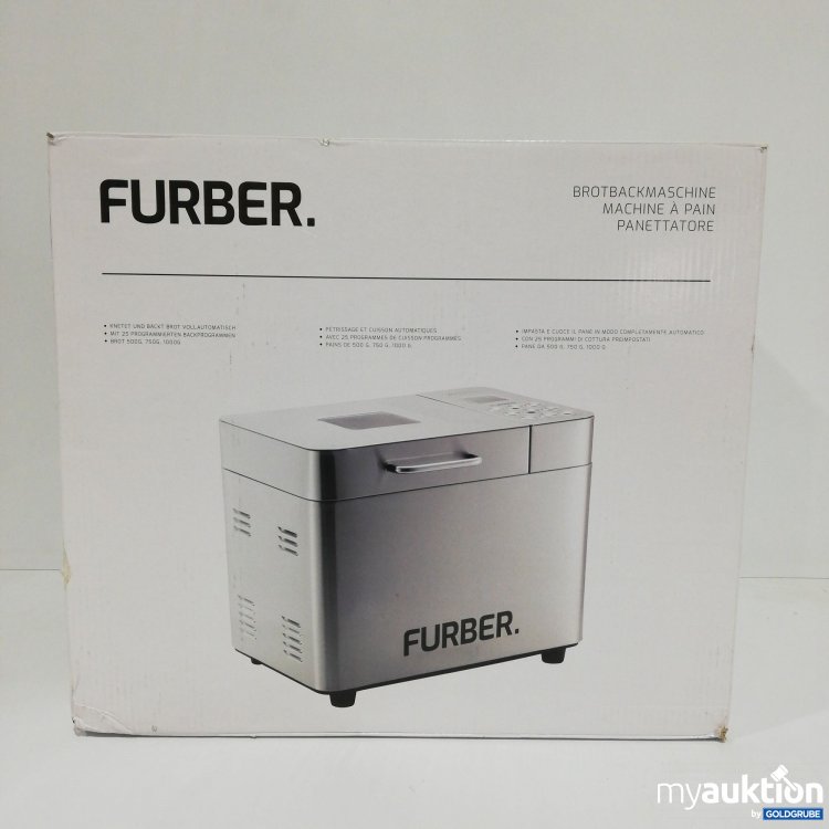 Artikel Nr. 378870 Artikel Nr. 378870: Furber Brotbackmaschine