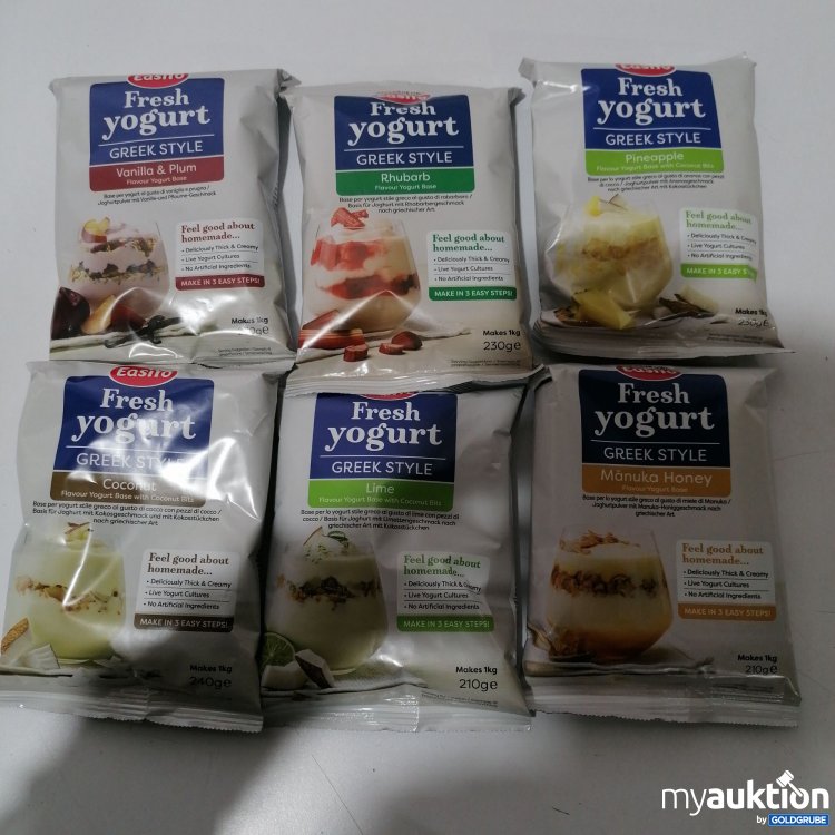 Artikel Nr. 441870: EasiYo Fresh yoghurt diverse Sorten 6Stk