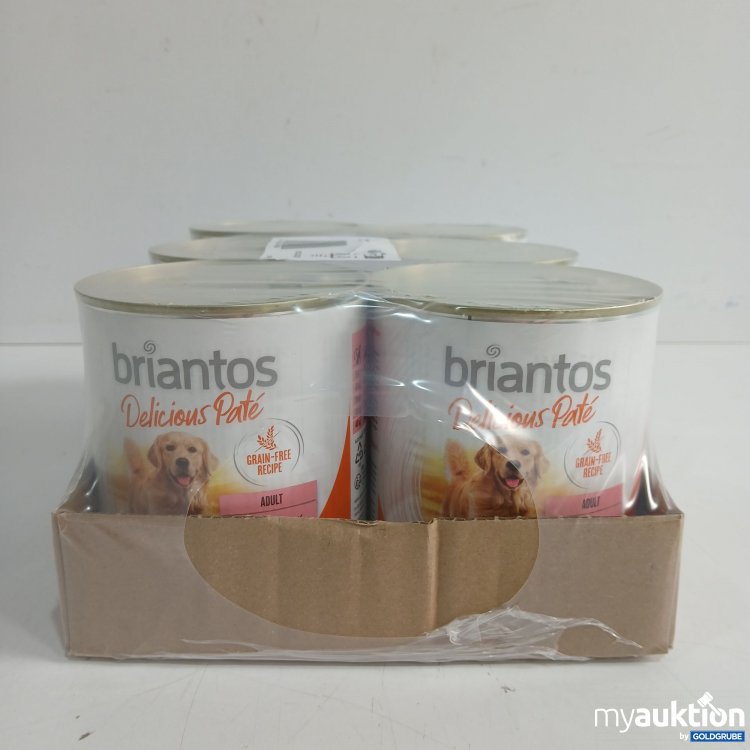 Artikel Nr. 868870 Artikel Nr. 868870: Briantos Delicious Pate Hundefutter Beef 6x800g