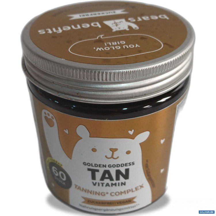 Artikel Nr. 950870: Bears Benefits Golden Goddess Tan Vitamin 60Stk