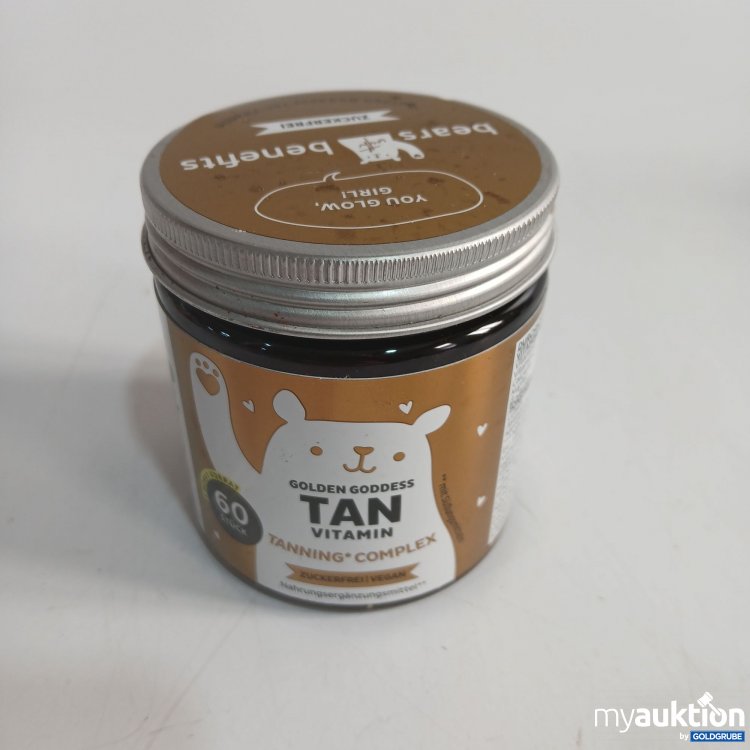 Artikel Nr. 950870: Bears Benefits Golden Goddess Tan Vitamin 60Stk