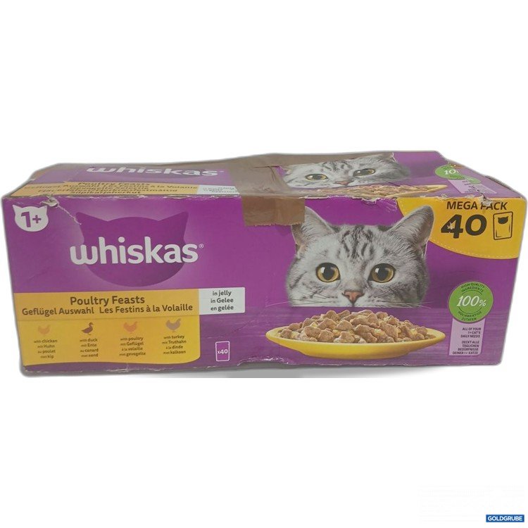 Artikel Nr. 952870 Artikel Nr. 952870: whiskas Poultry Feasts Tiernahrung 40x85 g