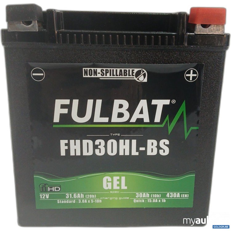 Artikel Nr. 956870: Fulbat Batterie FHD30HL-BS 12V 31.6Ah 