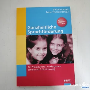 Auktion Sprachförderung Buch