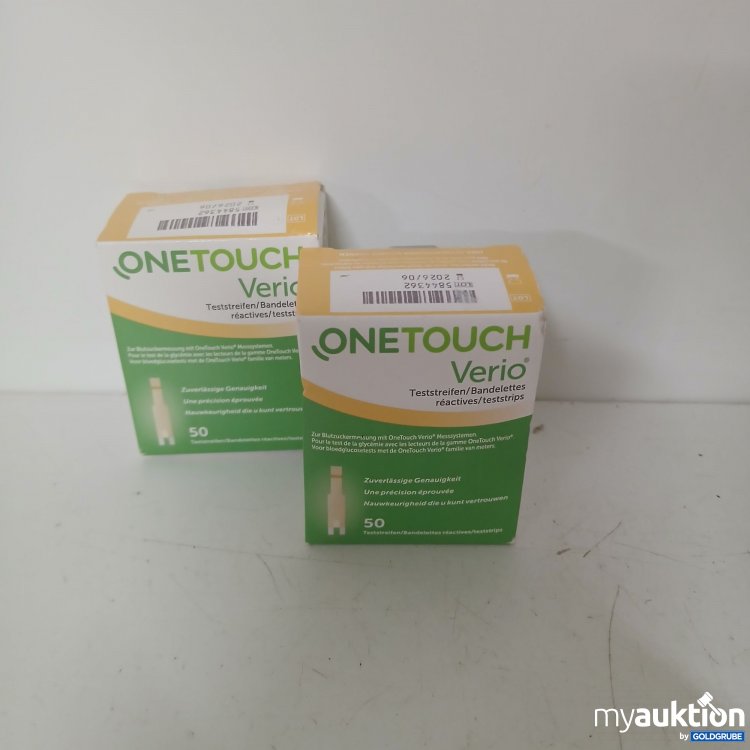 Artikel Nr. 360871 Artikel Nr. 360871: OneTouch Verio 50 Teststreifen 2er Pack