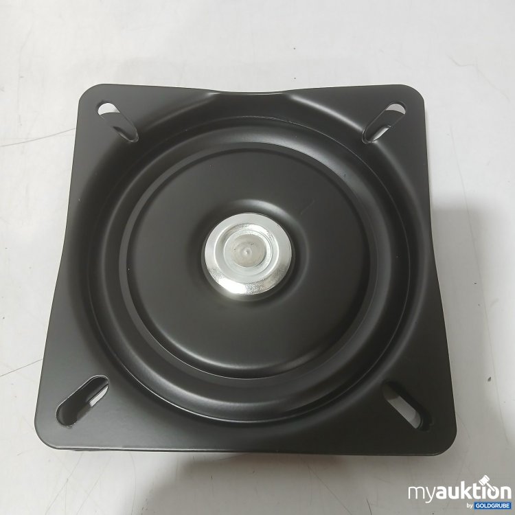 Artikel Nr. 443871: Metallplatte drehbar quadratisch schwarz