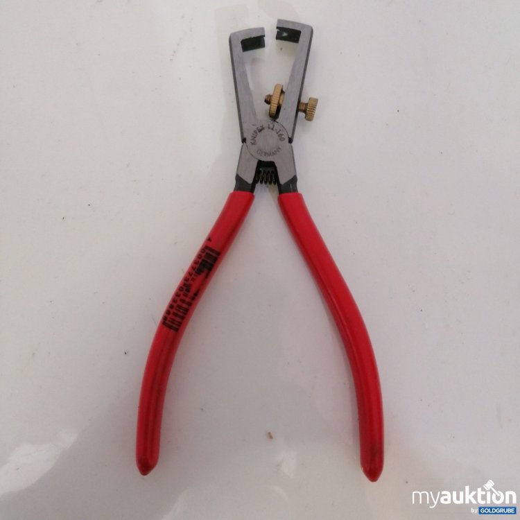 Artikel Nr. 747871 Artikel Nr. 747871: Knipex 11 160 Abisolierzange Rot
