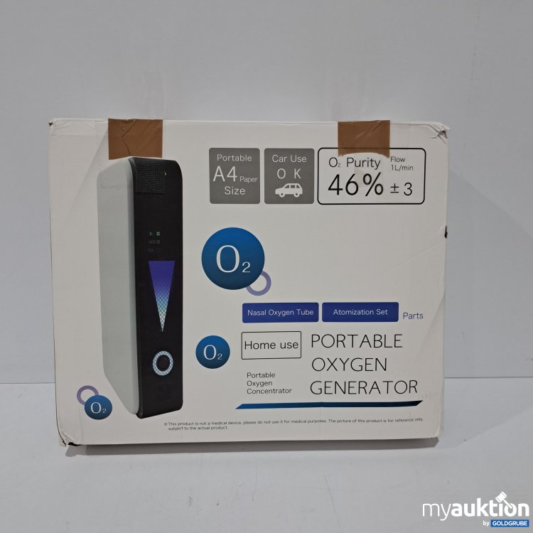 Artikel Nr. 815871 Artikel Nr. 815871: Portable Oxygen Generator Sauerstoffkonzentrator, AC 100-240V, 50~60 Hz