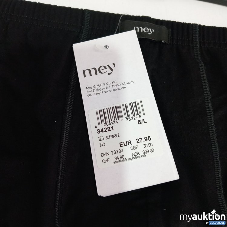 Artikel Nr. 825871: Mey Boxershort 34221 schwarz L/6