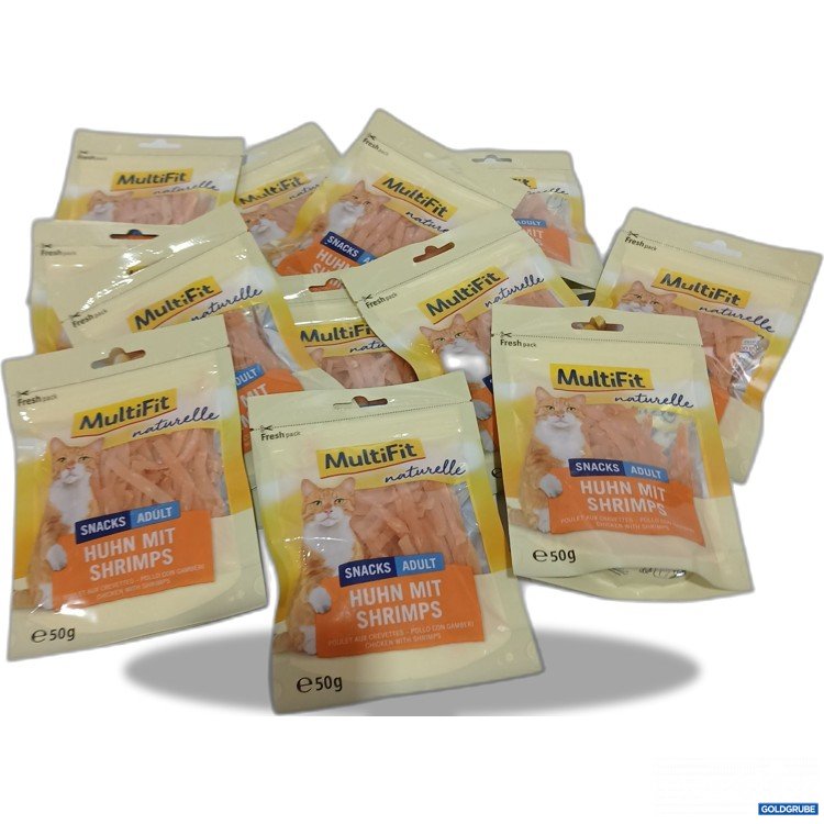 Artikel Nr. 889871 Artikel Nr. 889871: MultiFit Snacks Adult Huhn mit Shrimps 22x50g