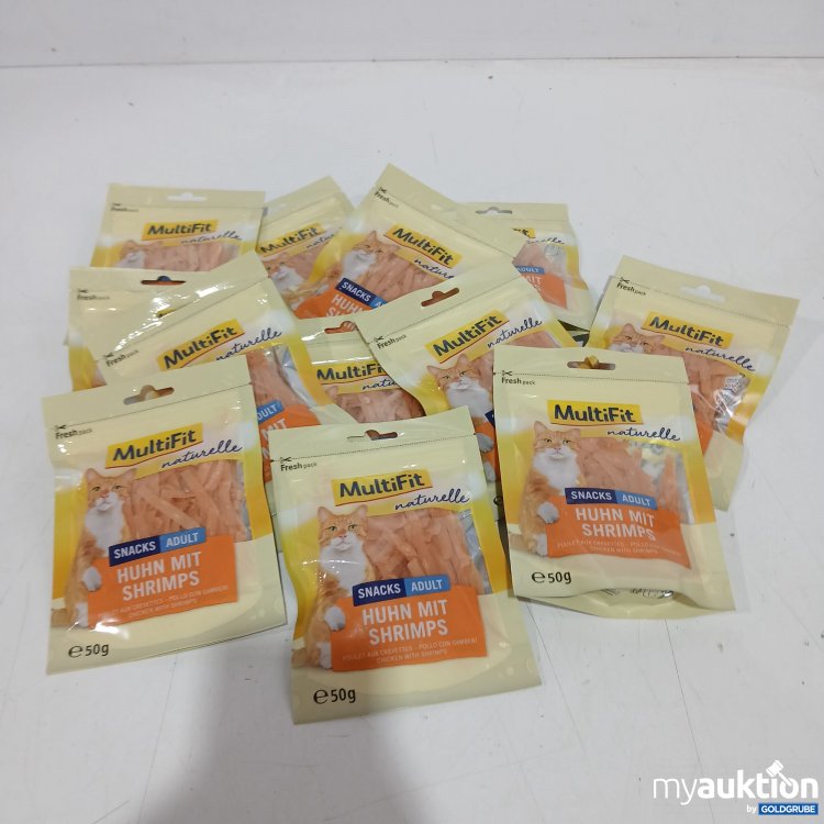 Artikel Nr. 889871: MultiFit Snacks Adult Huhn mit Shrimps 22x50g