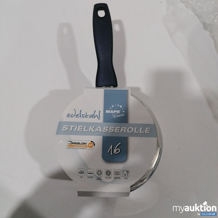 Artikel Nr. 898871: Edelstahl Stielkasserolle 16