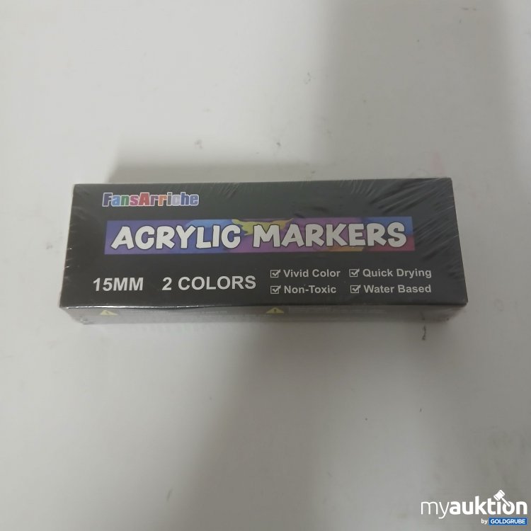 Artikel Nr. 916871 Artikel Nr. 916871: FansArriche Acrylic Markers 15mm 2 Colors