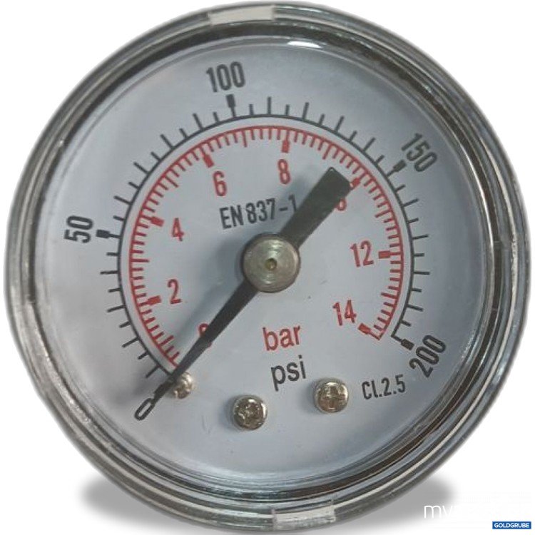 Artikel Nr. 919871: Manometer Druckmessgerät 0-200 bar