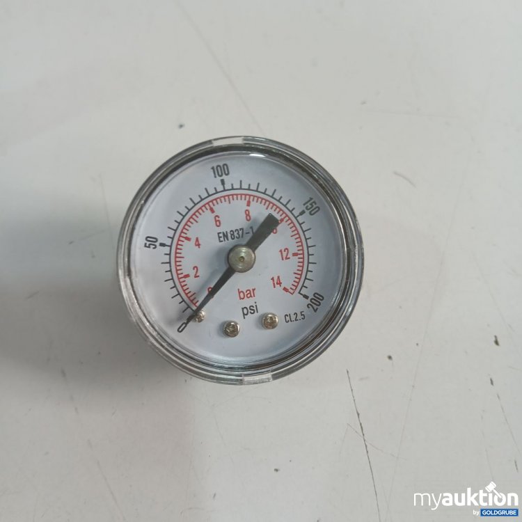 Artikel Nr. 919871: Manometer Druckmessgerät 0-200 bar