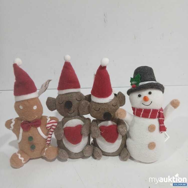 Artikel Nr. 939871 Artikel Nr. 939871: Diverse Weihnachtsfiguren 4Stk ca. 30cm