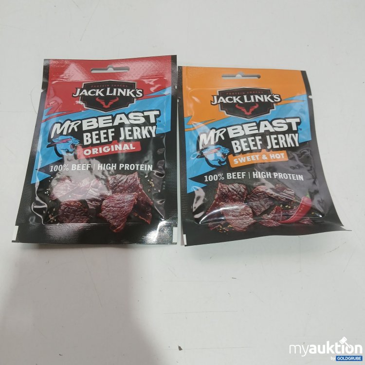Artikel Nr. 970871: Jack Links Mr Beast Beef Jerky Diverse Sorten 2x25g 