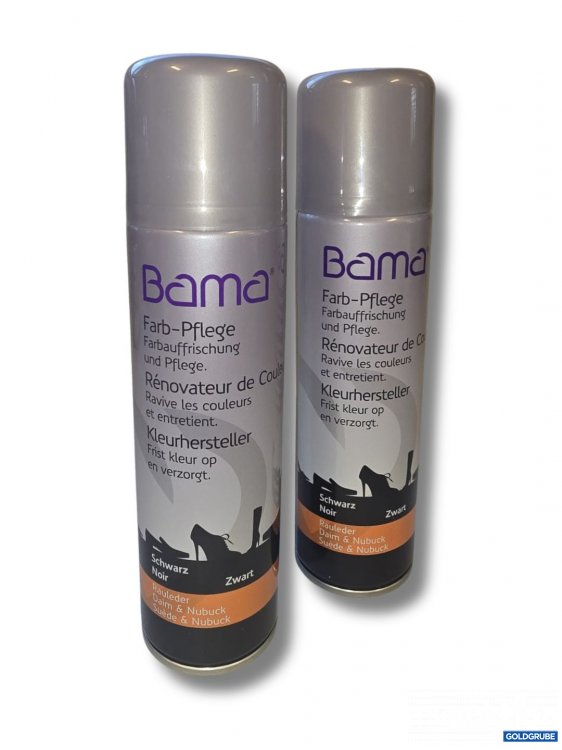 Artikel Nr. 344872: 2 Stück BAMA Farbpflegespray schwarz 250ml  
