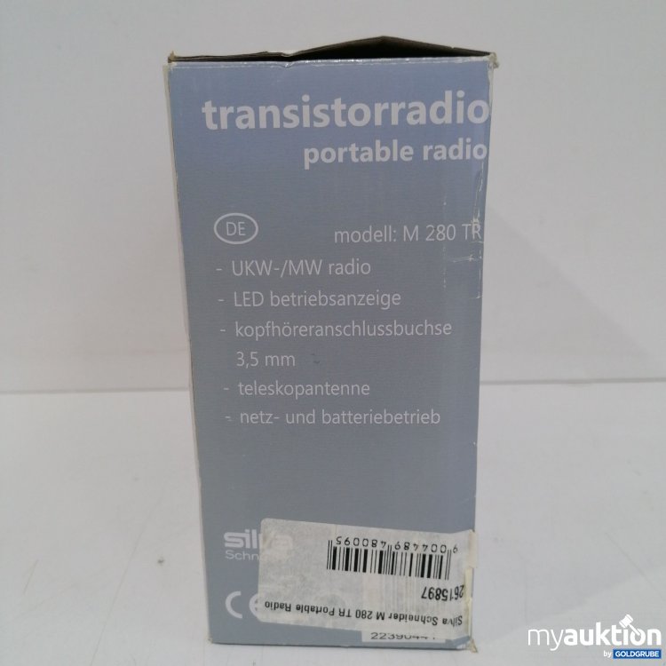Artikel Nr. 399872: Silva Schneider Transistorradio M280TR