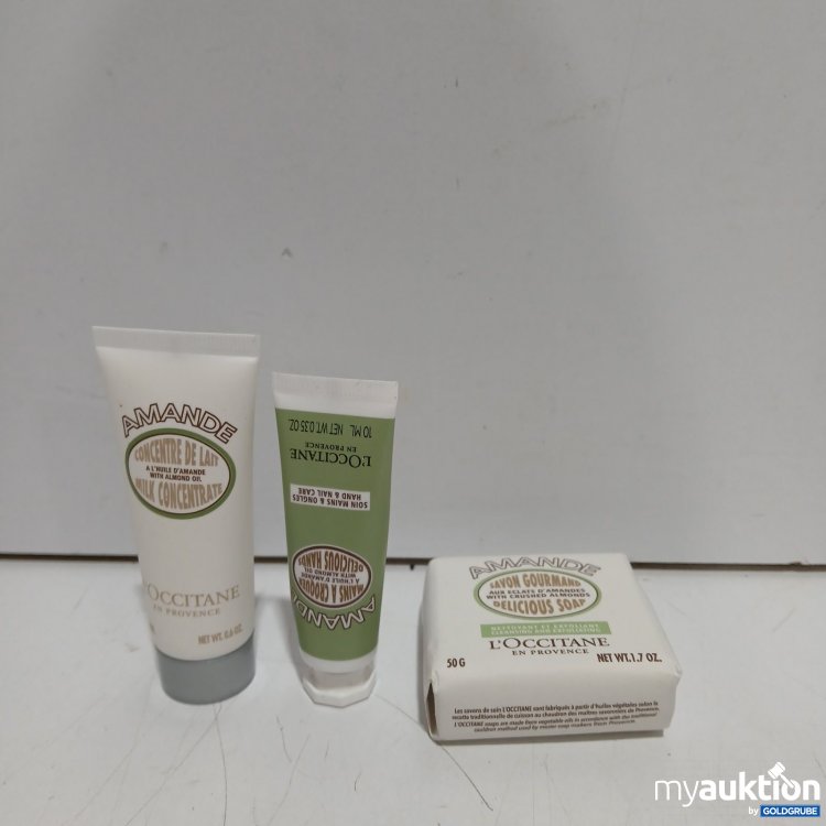 Artikel Nr. 470872 Artikel Nr. 470872: LOccitane Amande 10ml Handcreme,50g Seife, 20ml Körpercreme
