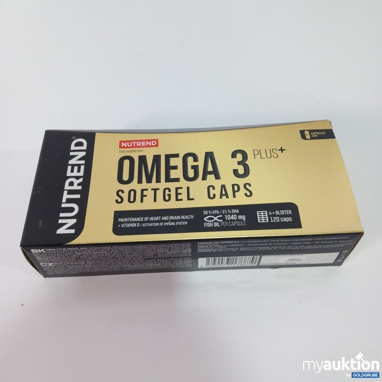 Artikel Nr. 764872 Artikel Nr. 764872: Nutrend Omega 3 Softgel Caps 120 Caps