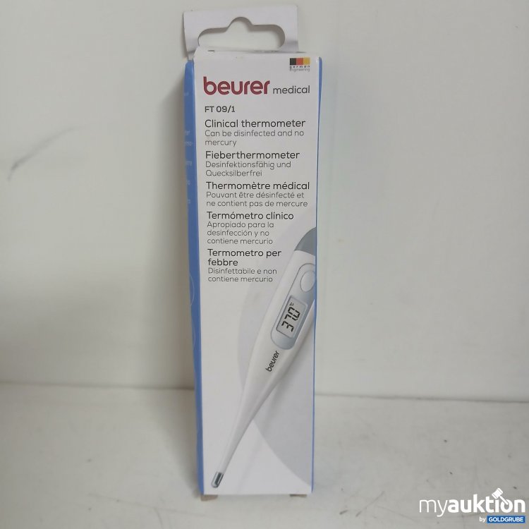 Artikel Nr. 827872 Artikel Nr. 827872: Beurer Fieberthermometer FT 09/1