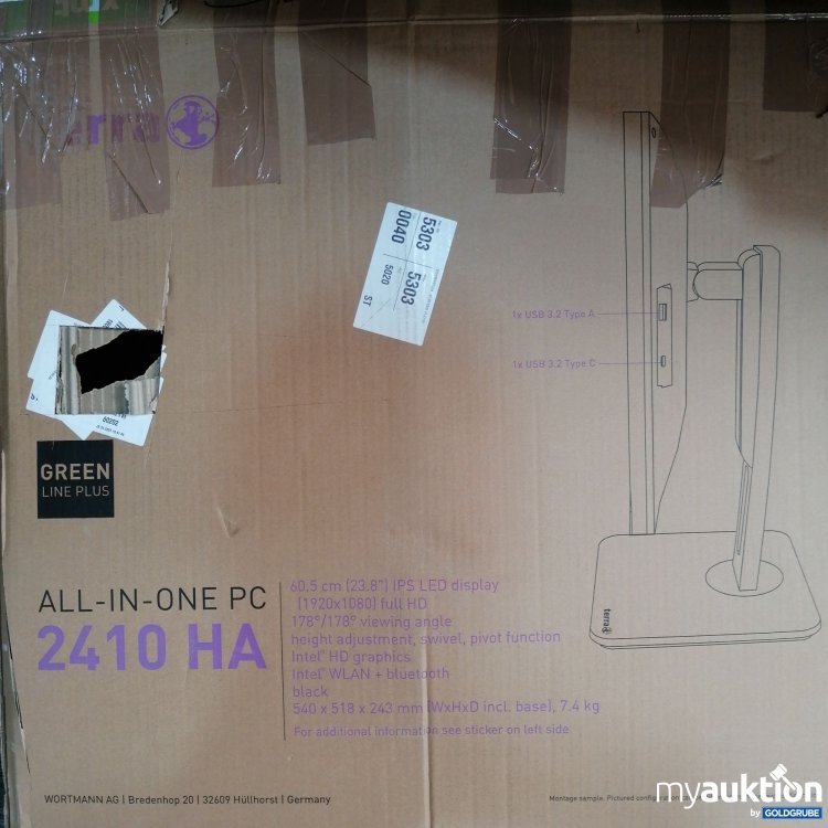 Artikel Nr. 834872 Artikel Nr. 834872: Terra all in one PC 2410 HA 60.5cm