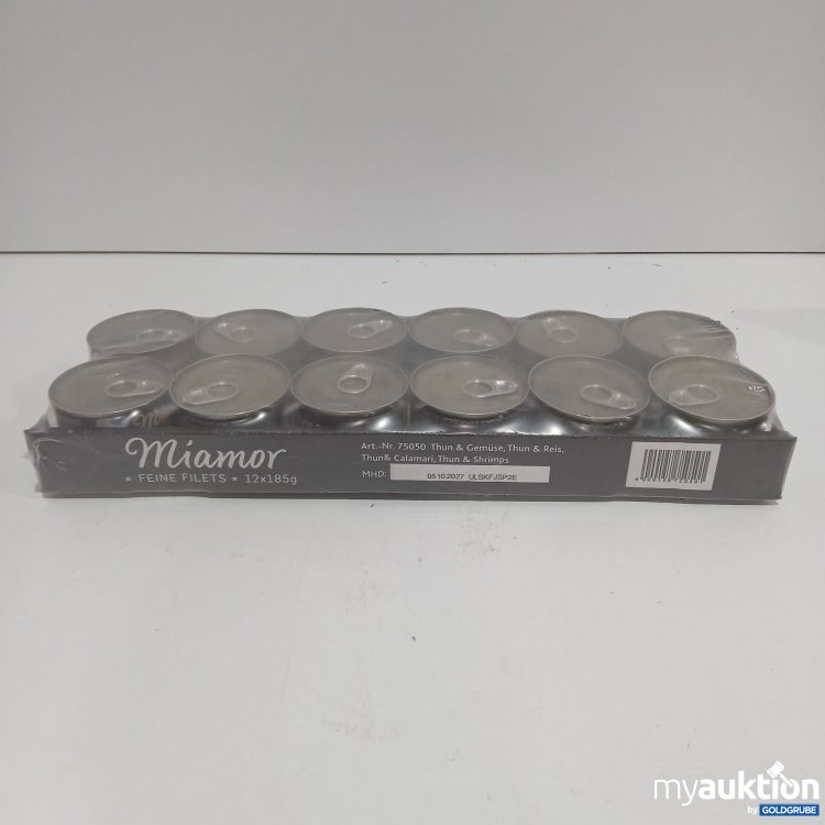 Artikel Nr. 866872: Miamor Thun & Gemüse Katzenfutter 12x185g