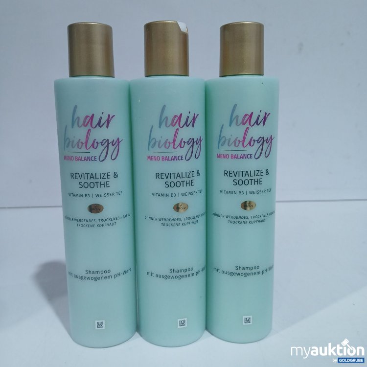 Artikel Nr. 885872: Hair biology Revitalize & Sooth Shampoo je 250ml 