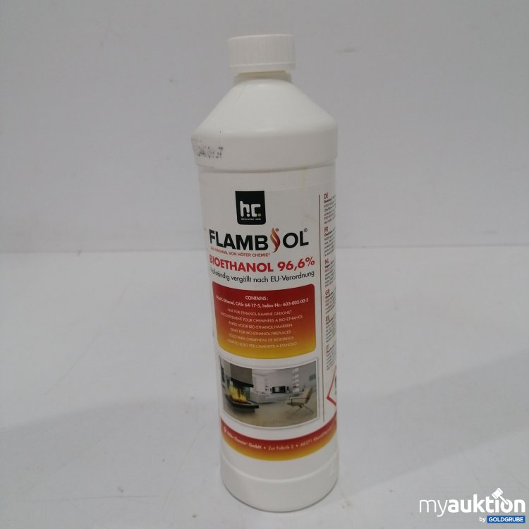 Artikel Nr. 886872: Hc Flambol Bioethanol 96,6% 1L
