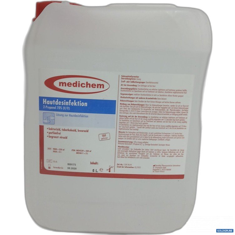 Artikel Nr. 892872: Medichem Hautdesinfektion 5L 