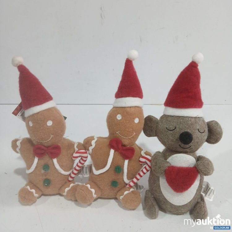Artikel Nr. 939872 Artikel Nr. 939872: Diverse Weihnachtsfiguren 3Stk ca. 30cm