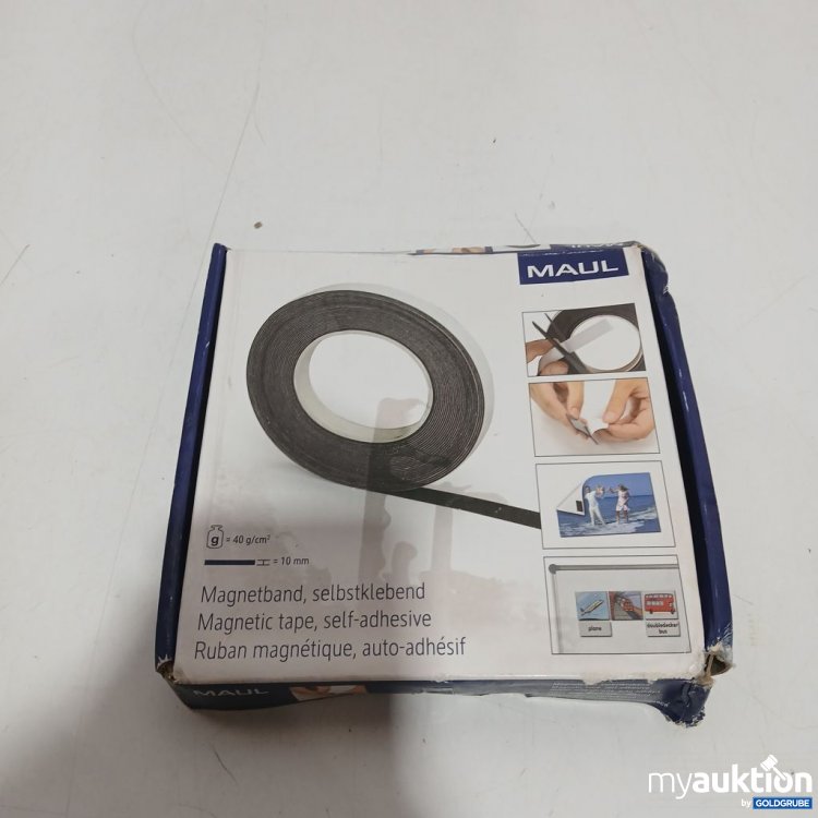Artikel Nr. 963872: MAUL Magnetband selbstklebend 10 mm