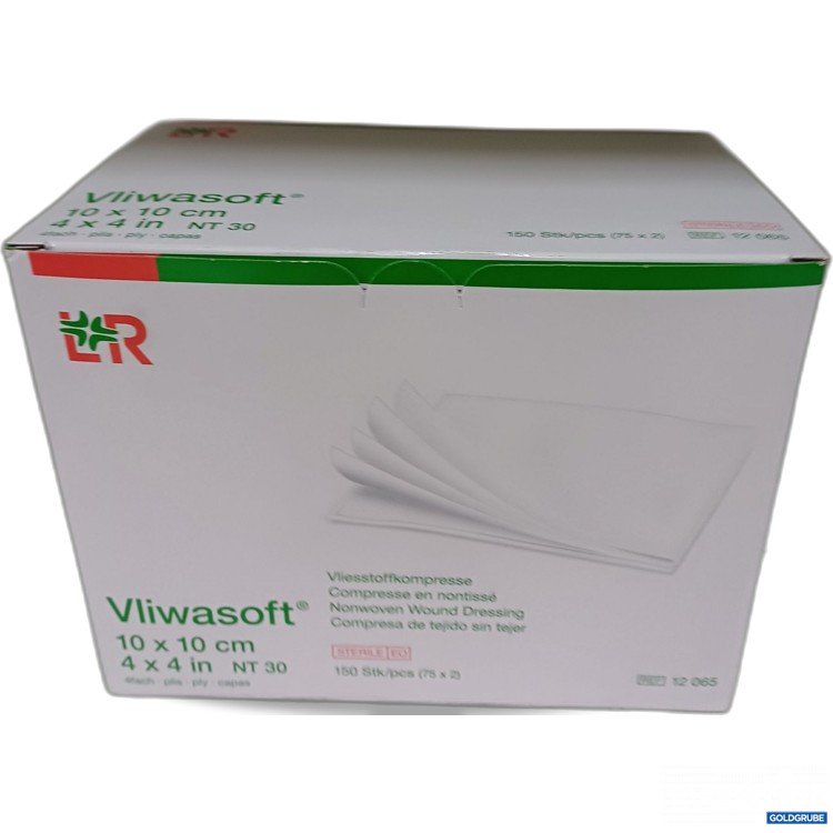 Artikel Nr. 986872: LR Vliwasoft Vliesstoffkompresse 10x10cm, 150Stk