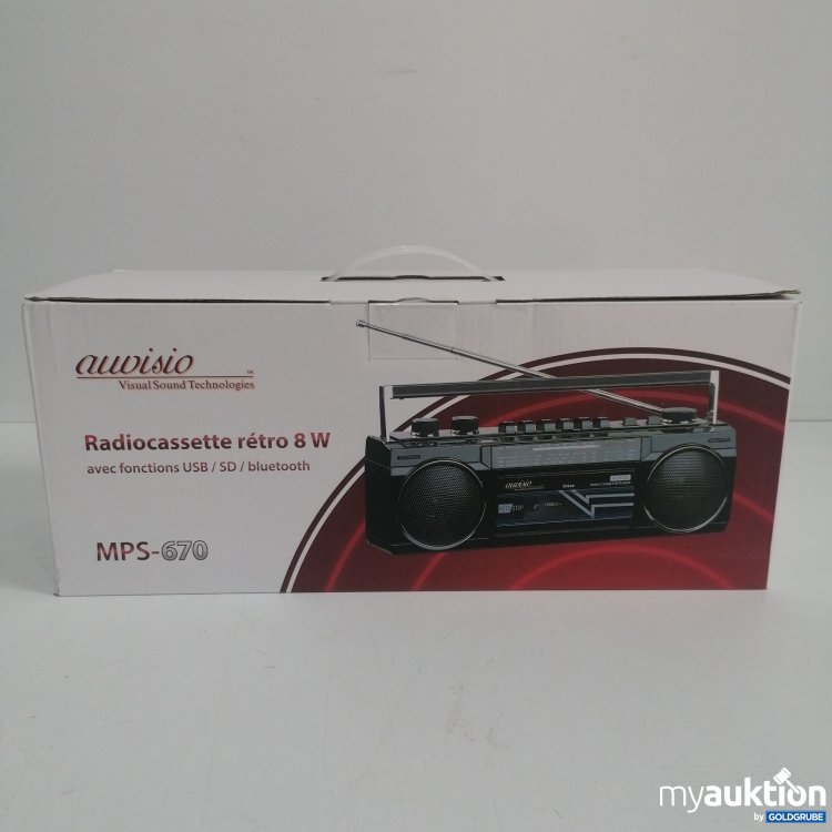 Artikel Nr. 855873 Artikel Nr. 855873: Awvisio Radiokassetten Recorder MPS-670
