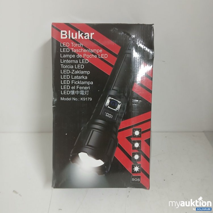 Artikel Nr. 875873 Artikel Nr. 875873: Blukar LED Taschenlampe K9179