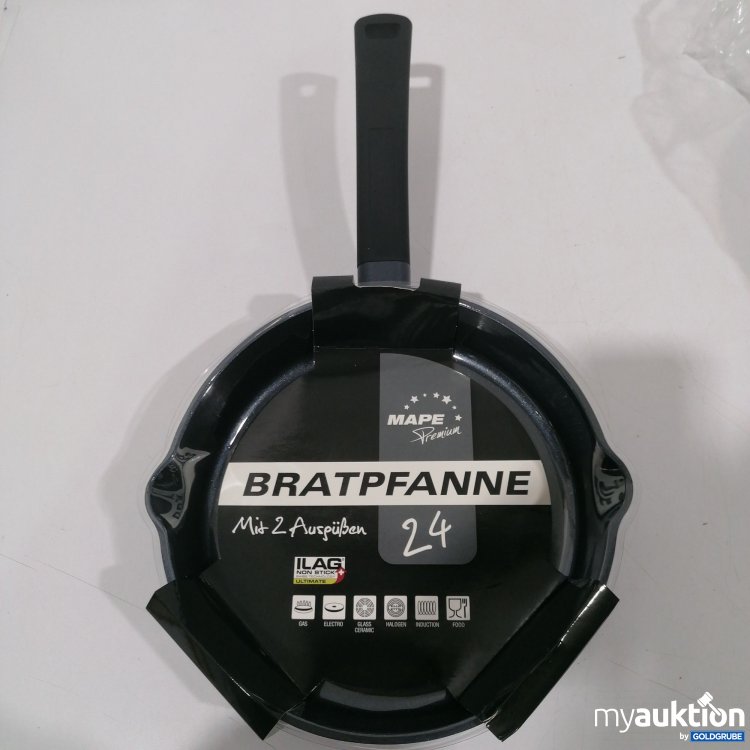 Artikel Nr. 898873: Mape Premium Bratpfanne mit 2 Ausgüßen 24