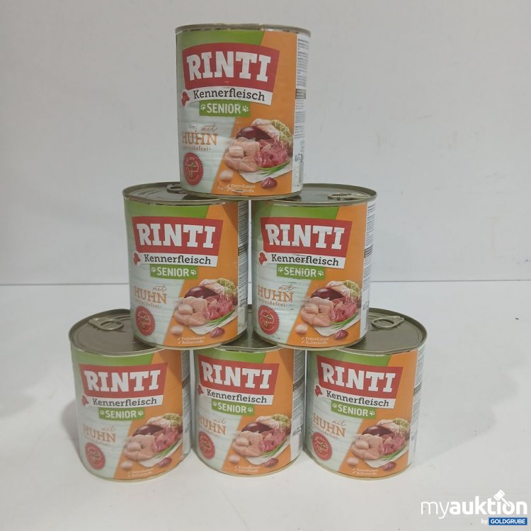 Artikel Nr. 952873 Artikel Nr. 952873: Rinti Kennerfleisch Senior Huhn 6x800g