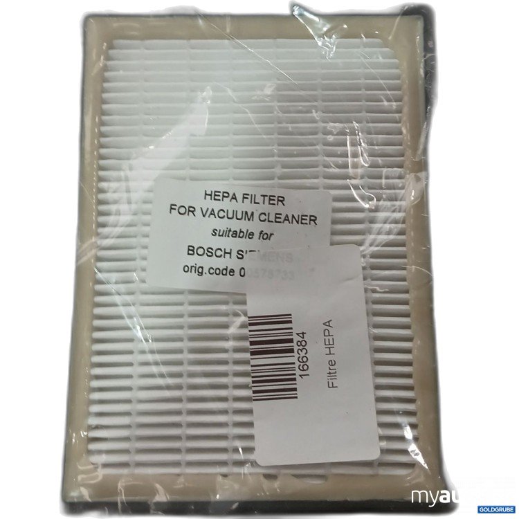 Artikel Nr. 976873: Bosch-Siemens Hepa Filter für Staubsauger ca 5,2×10,6cm