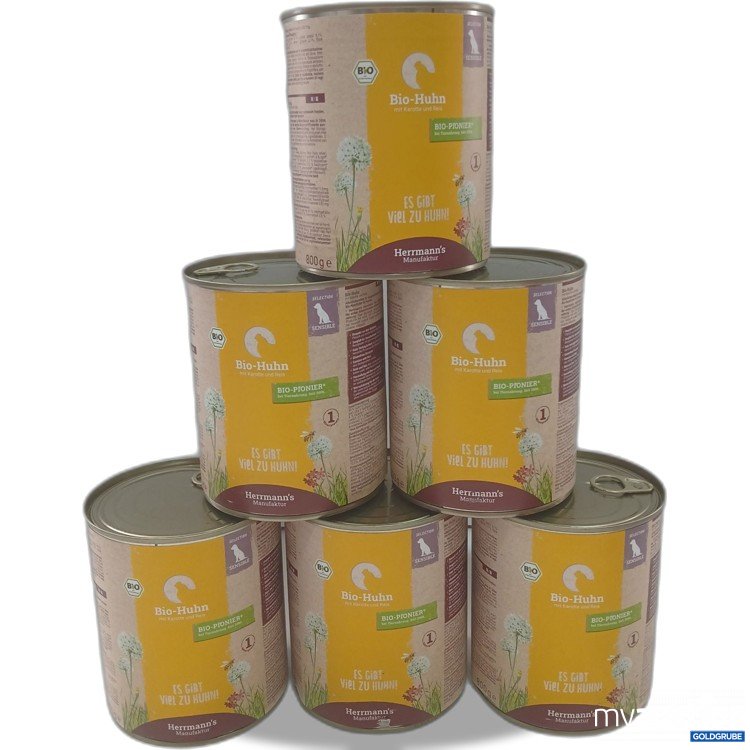 Artikel Nr. 996873 Artikel Nr. 996873: Herrmanns Bio Huhn 6x800g