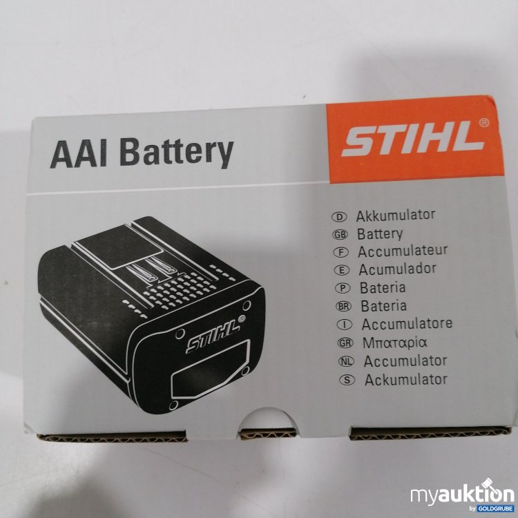 Artikel Nr. 441874 Artikel Nr. 441874: Stihl Akkumulator 908347265
