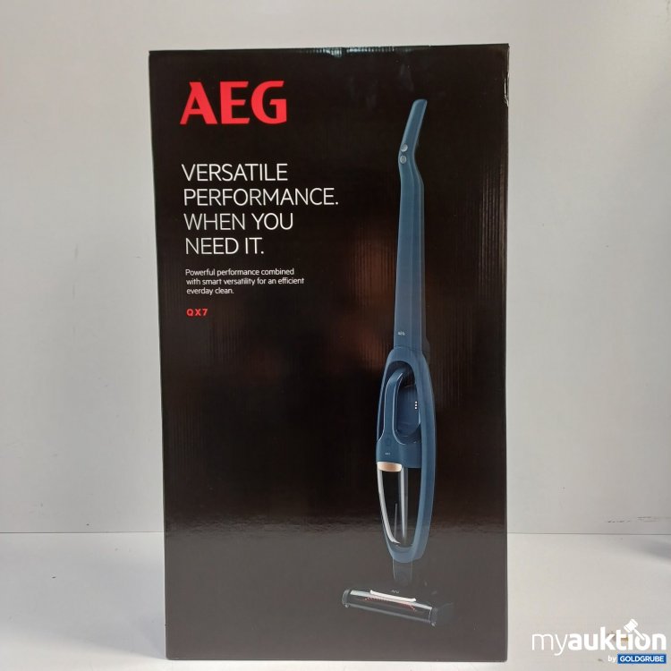 Artikel Nr. 463874 Artikel Nr. 463874: AEG Akku Staubsauger QX7-1-360 Denim Blue