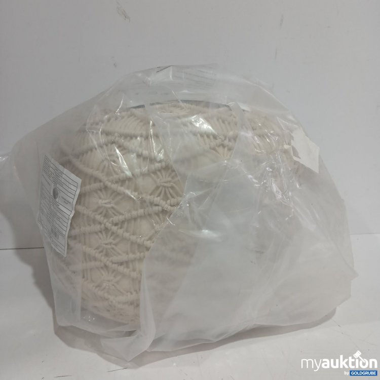 Artikel Nr. 468874 Artikel Nr. 468874: Handknitted Pouf 45x45x35 cm Natural