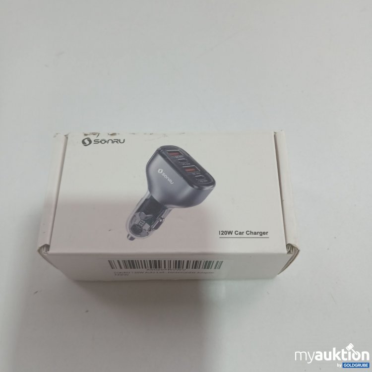 Artikel Nr. 826874 Artikel Nr. 826874: Sonru 120W Car Charger