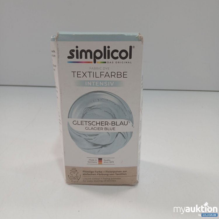 Artikel Nr. 910874 Artikel Nr. 910874: Simplicol Textilfarbe Intensiv Gletscher-Blau 150ml+400g